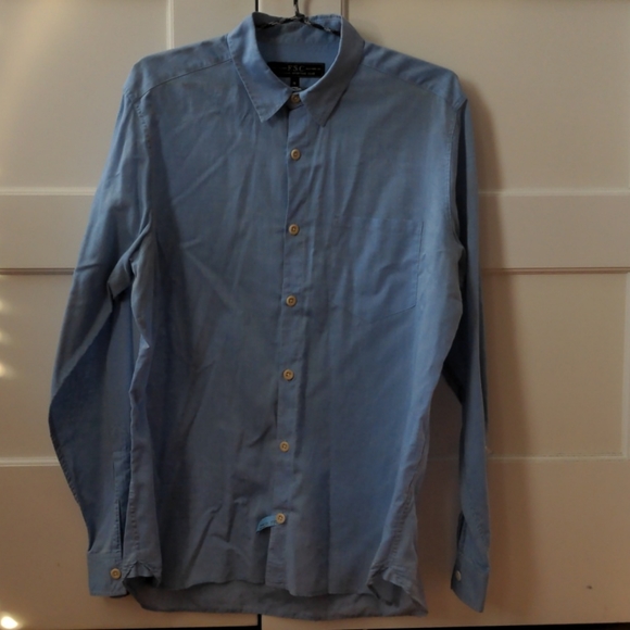 Freemans Sporting Club blue button down - Picture 3 of 6